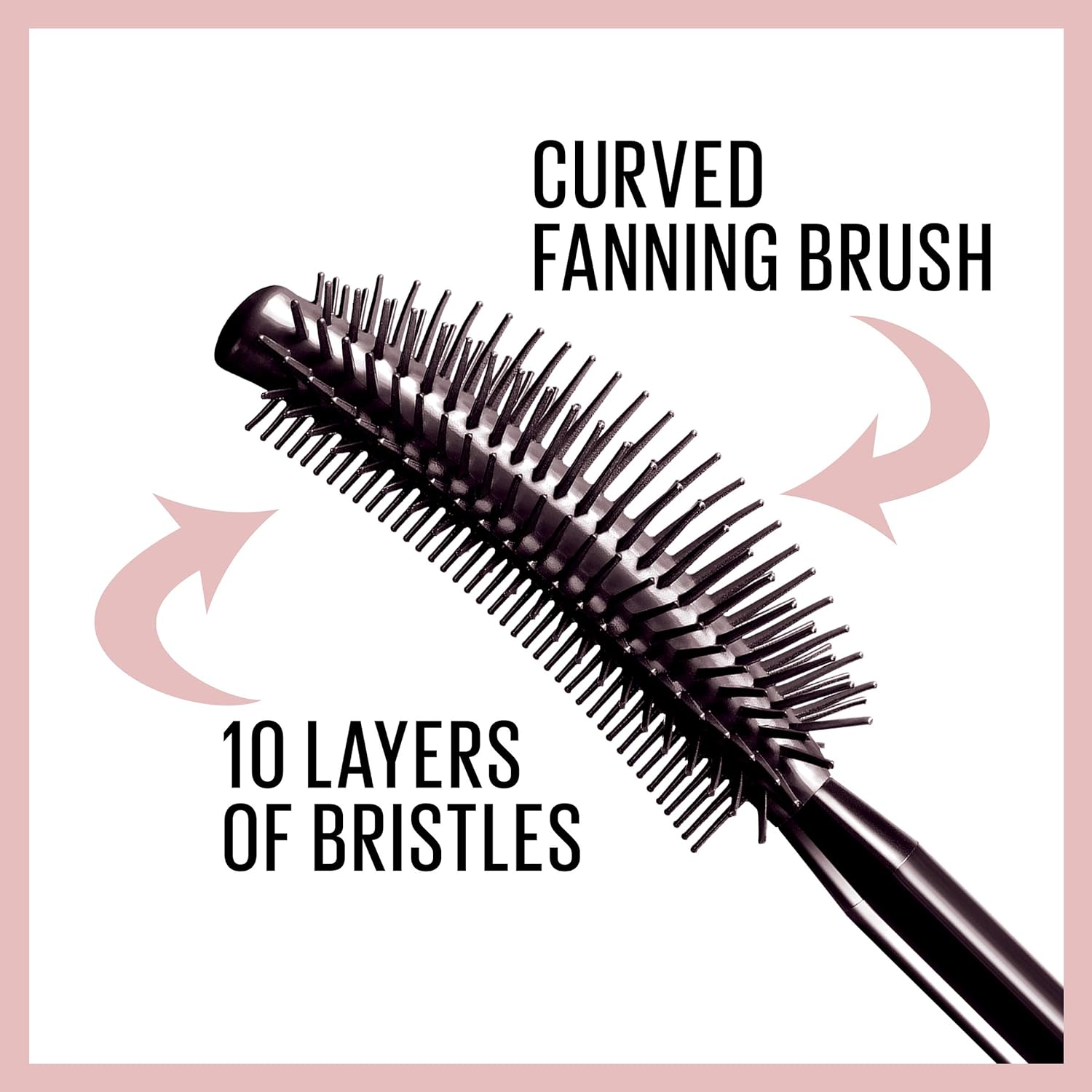 Maybelline Lash Sensational Washable Mascara, Lengthening and Volumizing for a Full Fan Effect, Blackest Black, 1 Count - Image 6